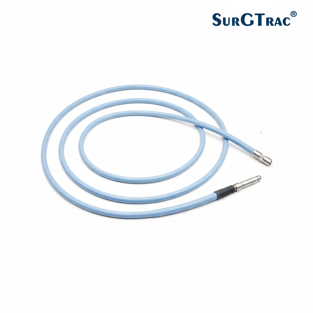 Autoclavable Light Guide Cable 2.5m 3m Rigid Endoscope Led Cold Light Source 4mm Fiber Optic Light Cable