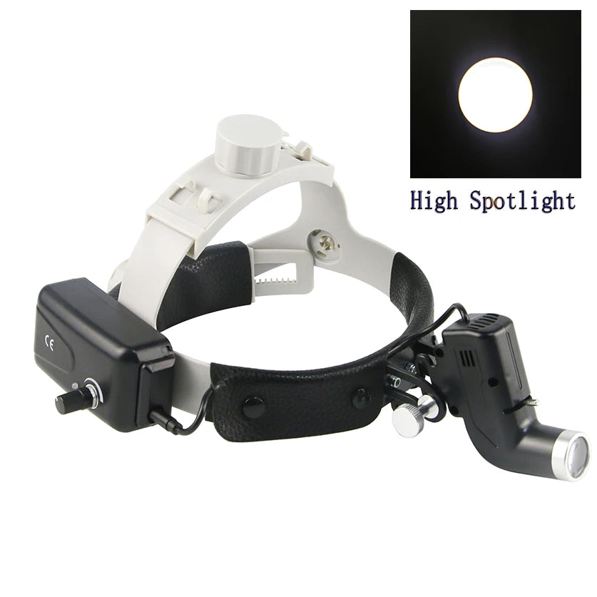 ENT Headlight 5W LED Lamp For Dental Loupes Surgical Loupes Surgery Light Lamp For Dentist Medical Light Dentistry