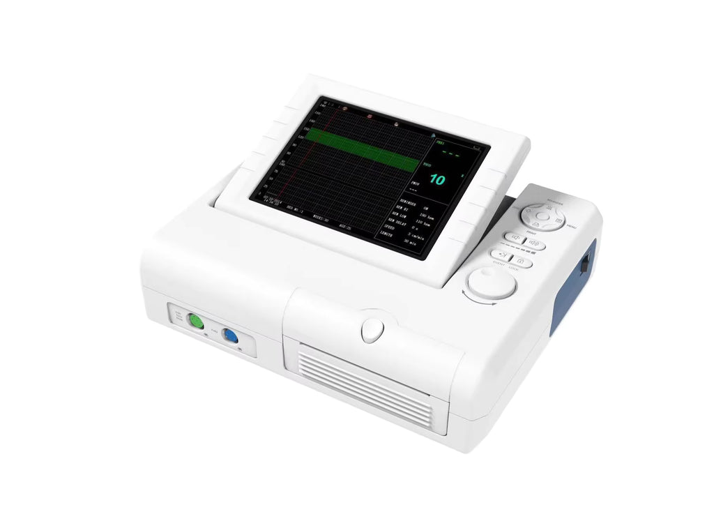 CONTEC CMS800G Fetal Monitor Prenatal Heart FHR TOCO Fetal Movement Ultrasound (Twin Probe Choice）
